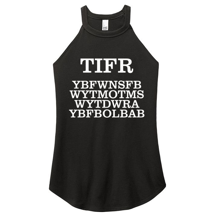 This Is For Rachel Women's Perfect Tri Rocker Tank