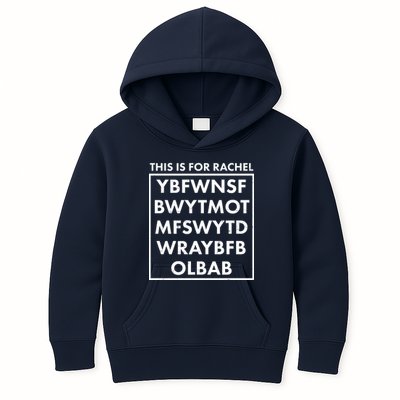 This Is For Rachel Voicemail Meme Kids Hoodie