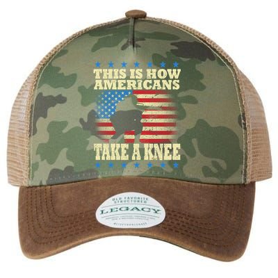 This Is How Americans Take a Knee Legacy Tie Dye Trucker Hat