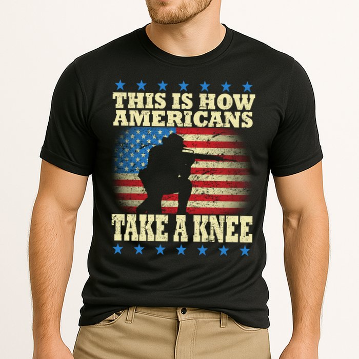 This Is How Americans Take a Knee Cooling Performance Crew T-Shirt