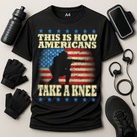 This Is How Americans Take a Knee Cooling Performance Crew T-Shirt