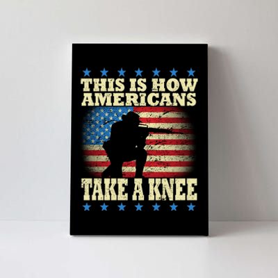 This Is How Americans Take a Knee Canvas