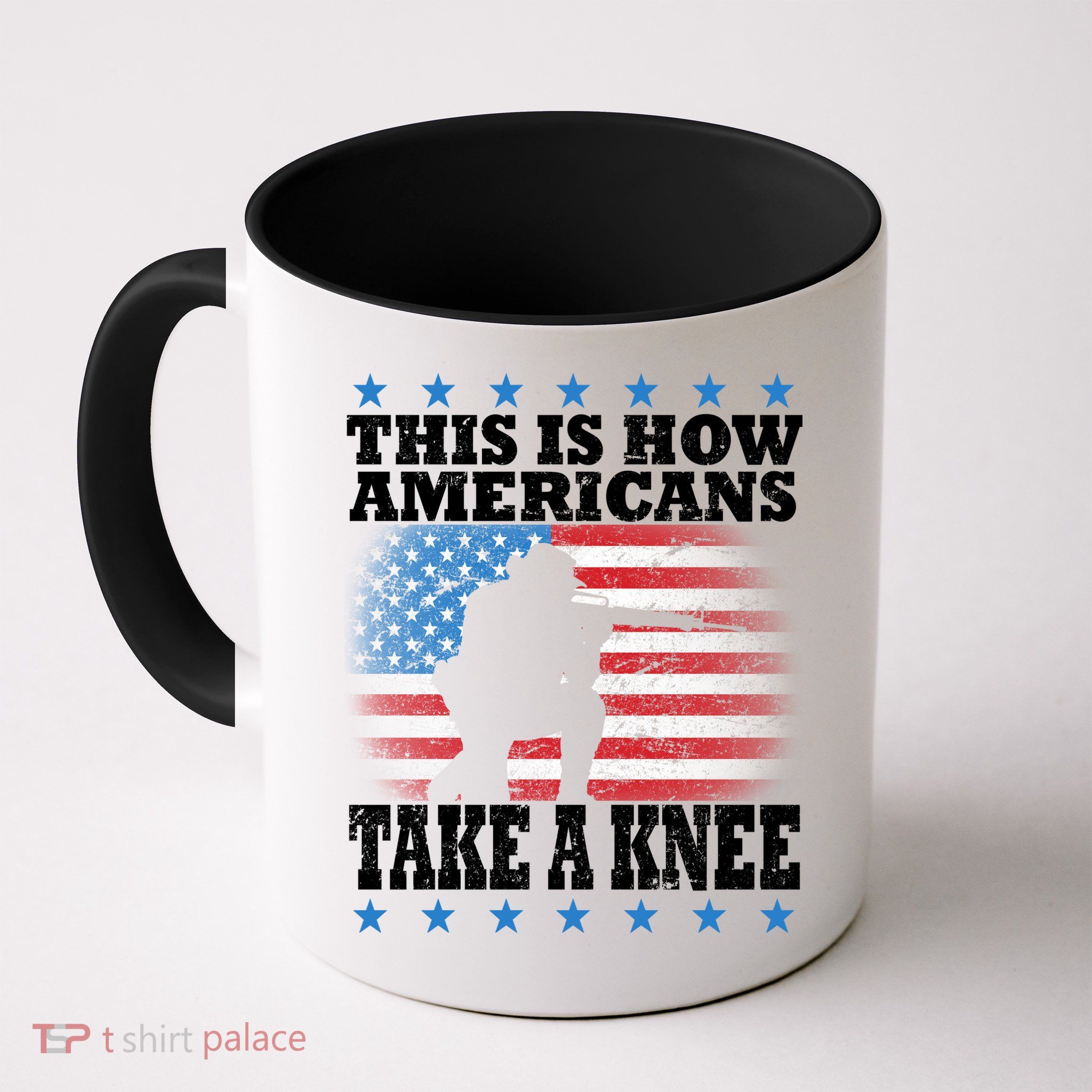 This Is How Americans Take a Knee Coffee Mug