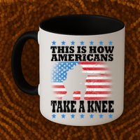 This Is How Americans Take a Knee Mug
