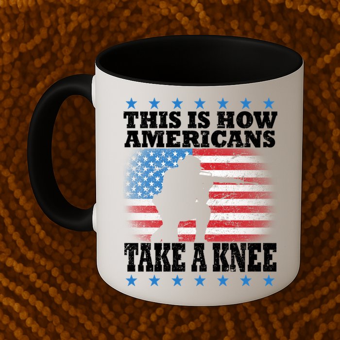 This Is How Americans Take a Knee Mug