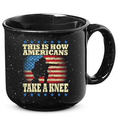 This Is How Americans Take a Knee 15oz Campfire Ceramic Mug