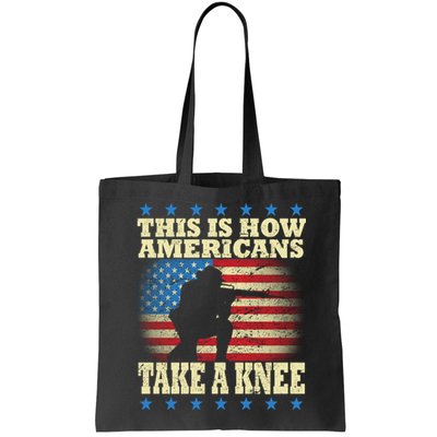 This Is How Americans Take a Knee Bag