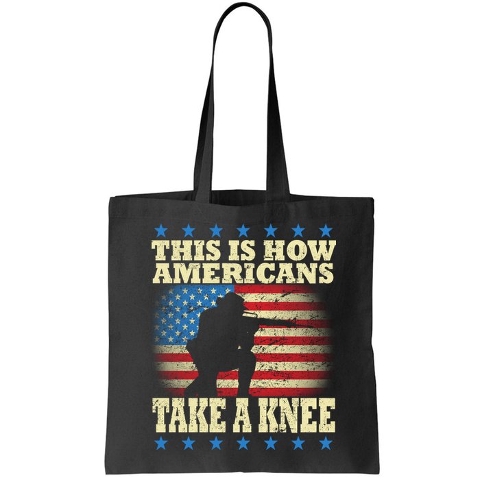 This Is How Americans Take a Knee Bag