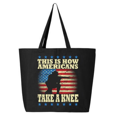 This Is How Americans Take a Knee 25L Jumbo Tote