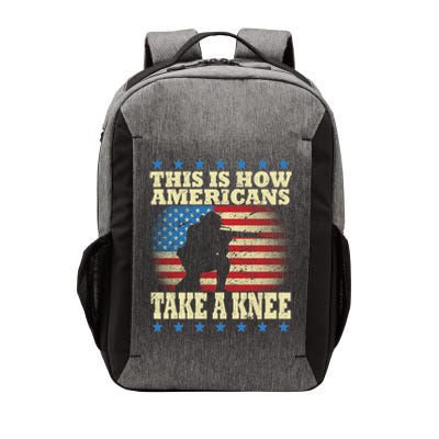 This Is How Americans Take a Knee Vector Backpack