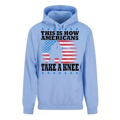 This Is How Americans Take a Knee Unisex Surf Hoodie