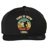 This Is How I Roll Bowling Wool Snapback Cap
