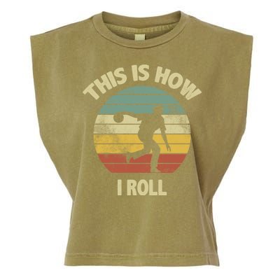 This Is How I Roll Bowling Garment-Dyed Women's Muscle Tee