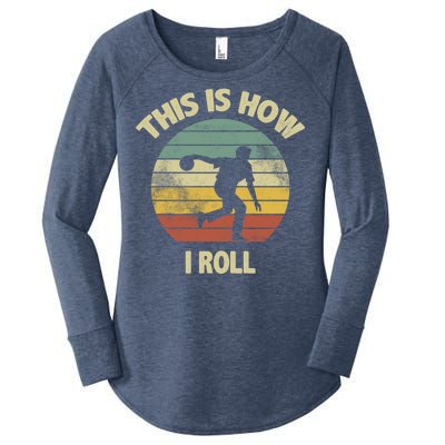 This Is How I Roll Bowling Women's Perfect Tri Tunic Long Sleeve Shirt