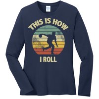 This Is How I Roll Bowling Ladies Long Sleeve Shirt