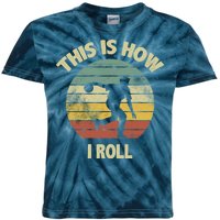 This Is How I Roll Bowling Kids Tie-Dye T-Shirt