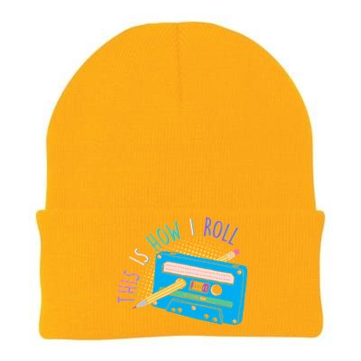 This is How I Roll Cassette Tape Retro 80s Knit Cap Winter Beanie