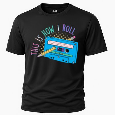 This is How I Roll Cassette Tape Retro 80s Performance Shirt