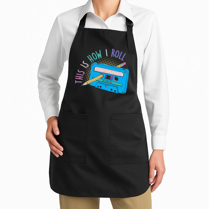 This is How I Roll Cassette Tape Retro 80s Apron