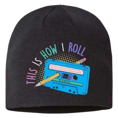 This is How I Roll Cassette Tape Retro 80s Sustainable Beanie