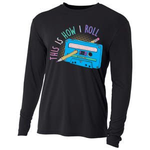 This is How I Roll Cassette Tape Retro 80s Cooling Performance Long Sleeve Crew