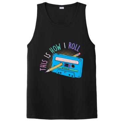 This is How I Roll Cassette Tape Retro 80s PosiCharge Competitor Tank