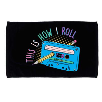 This is How I Roll Cassette Tape Retro 80s Microfiber Hand Towel