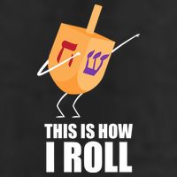 This is How I Roll Dreidel Dabbing Chanukah 15oz Campfire Ceramic Mug