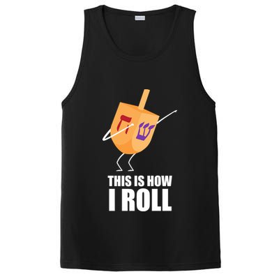 This is How I Roll Dreidel Dabbing Chanukah PosiCharge Competitor Tank