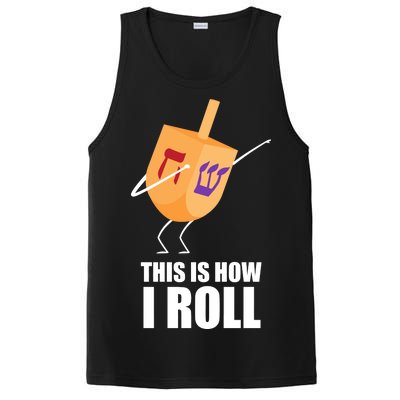 This is How I Roll Dreidel Dabbing Chanukah PosiCharge Competitor Tank