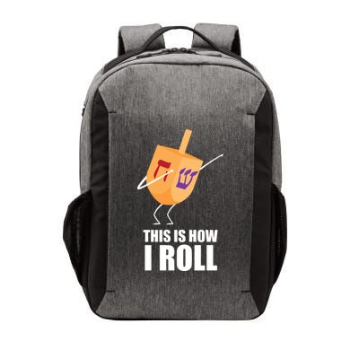 This is How I Roll Dreidel Dabbing Chanukah Vector Backpack