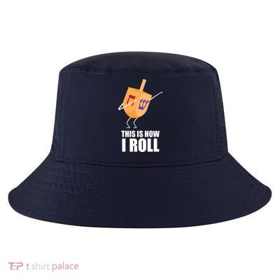 This is How I Roll Dreidel Dabbing Chanukah Cool Comfort Performance Bucket Hat