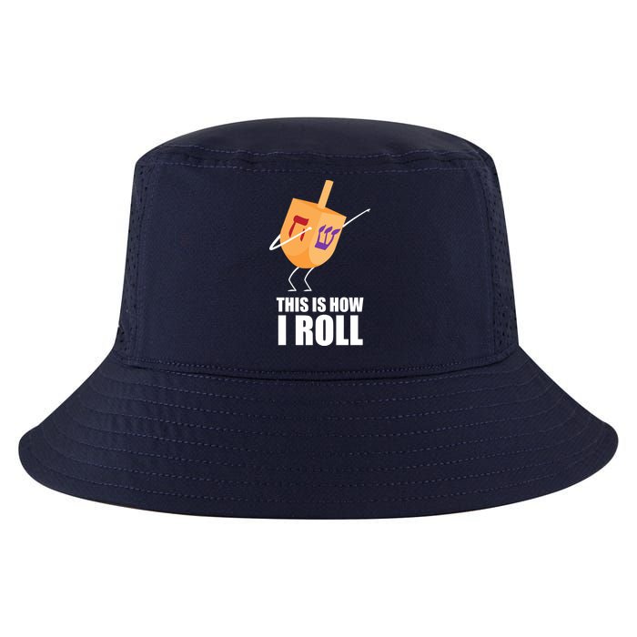 This is How I Roll Dreidel Dabbing Chanukah Cool Comfort Performance Bucket Hat