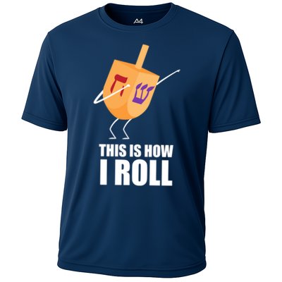 This is How I Roll Dreidel Dabbing Chanukah Performance Shirt