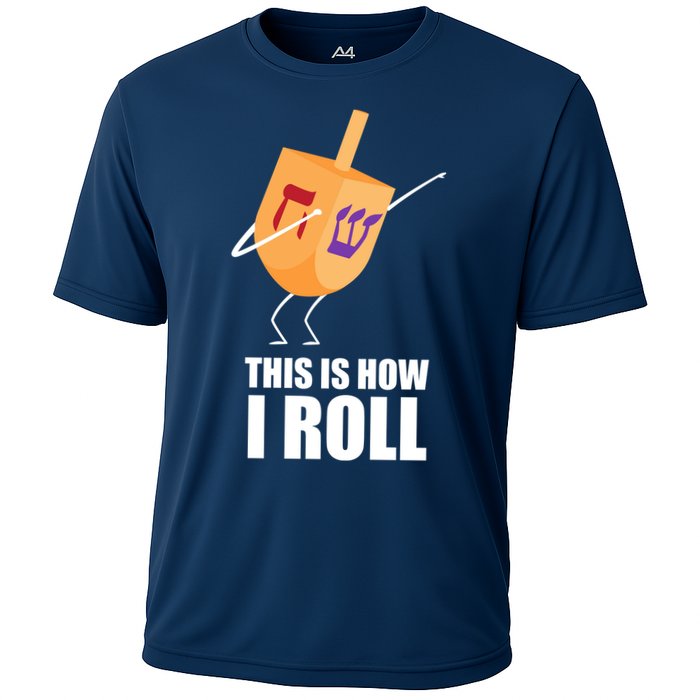 This is How I Roll Dreidel Dabbing Chanukah Performance Shirt