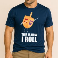 This is How I Roll Dreidel Dabbing Chanukah Performance Shirt