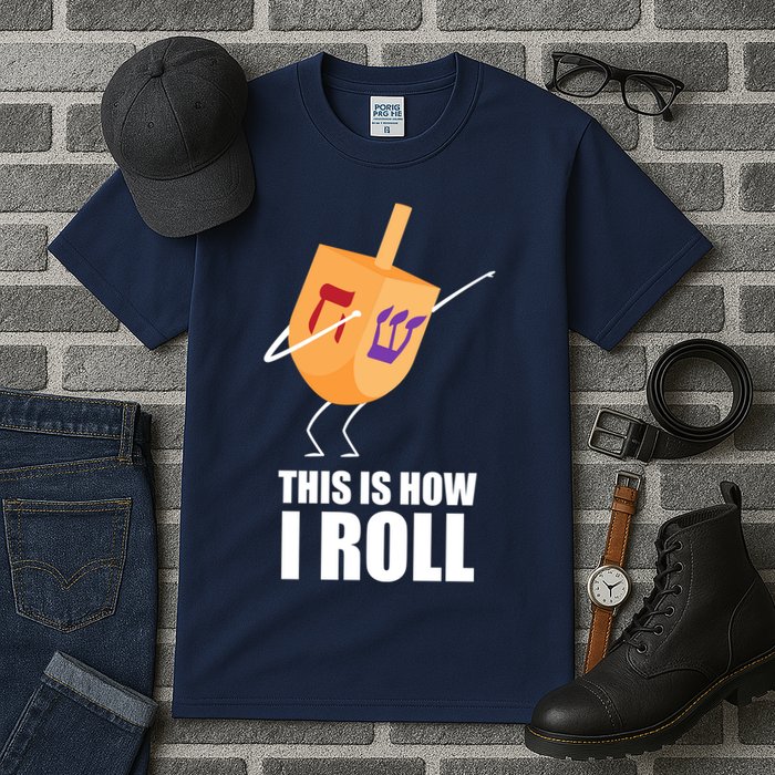 This is How I Roll Dreidel Dabbing Chanukah Tall T-Shirt