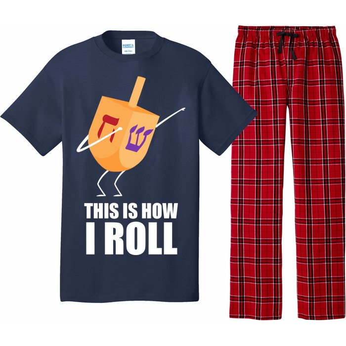 This is How I Roll Dreidel Dabbing Chanukah Pajama Set