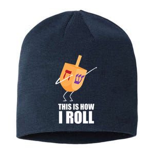 This is How I Roll Dreidel Dabbing Chanukah Sustainable Beanie