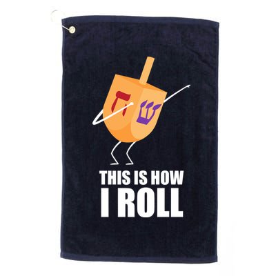 This is How I Roll Dreidel Dabbing Chanukah Golf Towel