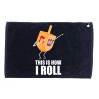This is How I Roll Dreidel Dabbing Chanukah Grommeted Golf Towel