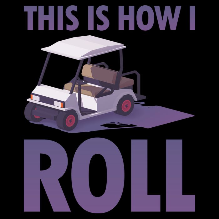This Is How I Roll Golf Cart Mug
