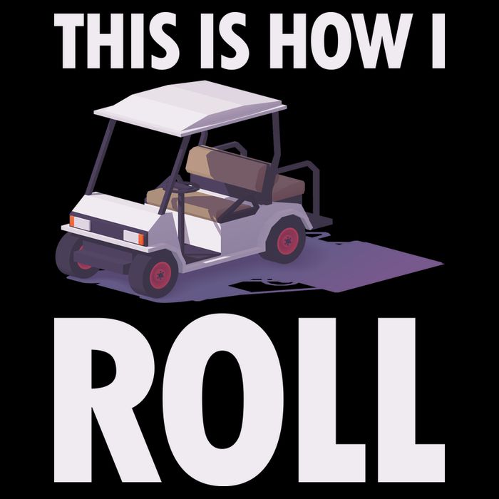 This Is How I Roll Golf Cart Kids T-Shirt