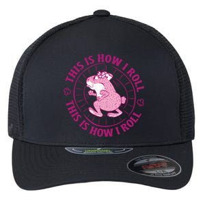 This Is How I Roll Hamster Flexfit Unipanel Trucker Cap