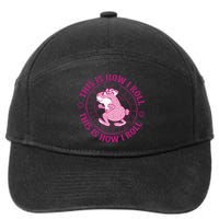 This Is How I Roll Hamster 7-Panel Snapback Hat