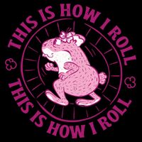 This Is How I Roll Hamster 7-Panel Snapback Hat