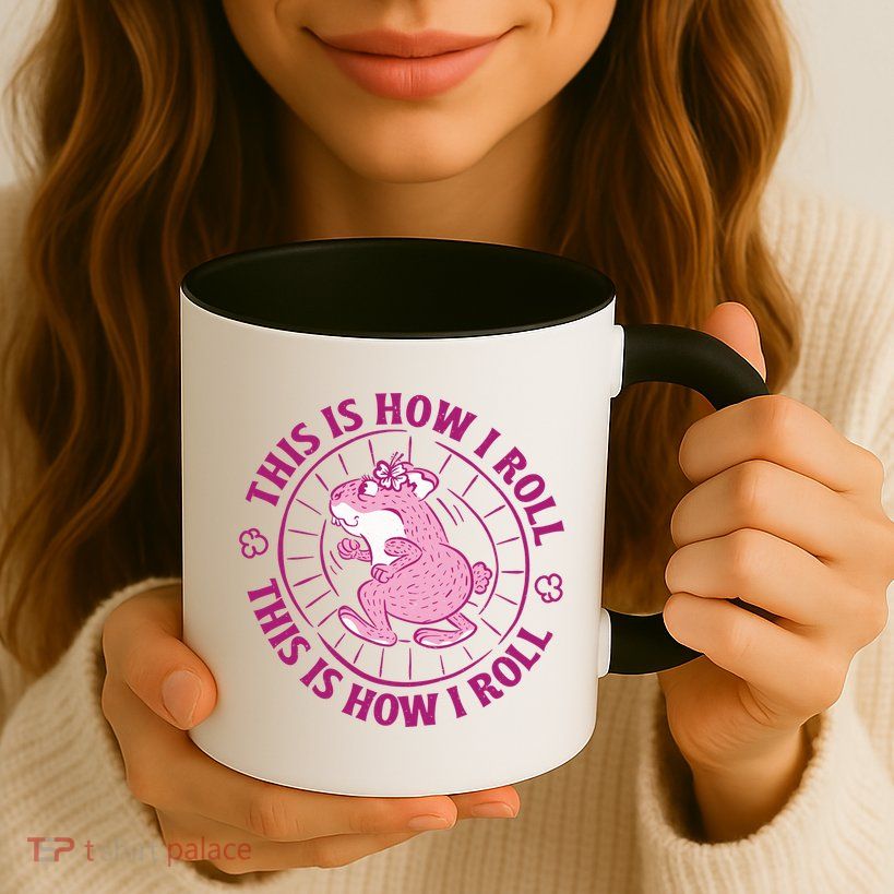 This Is How I Roll Hamster Mug