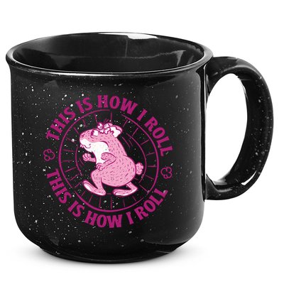 This Is How I Roll Hamster 15oz Campfire Ceramic Mug