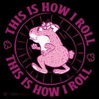 This Is How I Roll Hamster Youth Performance Sprint T-Shirt