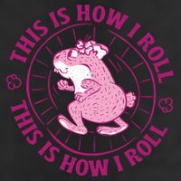 This Is How I Roll Hamster 25L Jumbo Tote